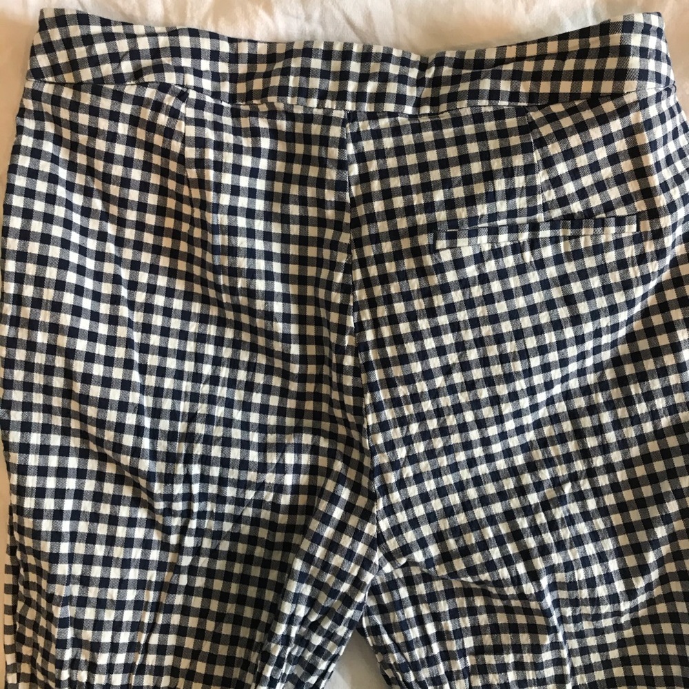 Zara gingham trousers